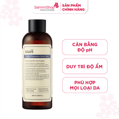APP+WEB 01.06 - 30.06 Dear, Klairs nước hoa hồng Supple Preparation Facial Toner 180ml