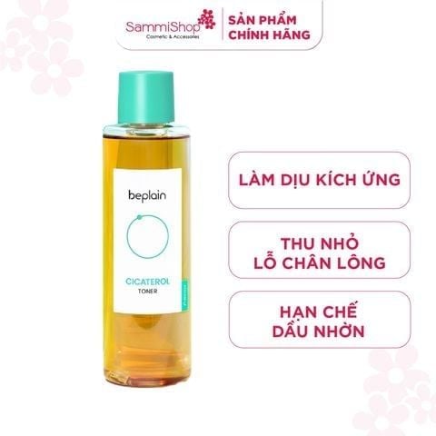 [date 6/27] Beplain Nước hoa hồng Cicaterol Toner 200ml