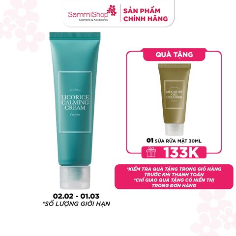 I'm from Kem dưỡng Licorice Calming Cream 50ml