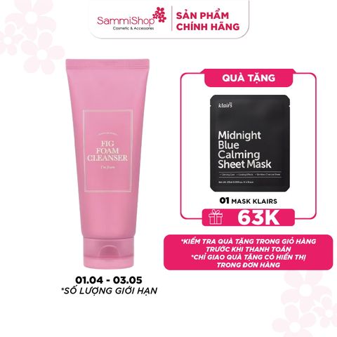 I'm From Sữa rửa mặt Fig Foam Cleanser 150ml