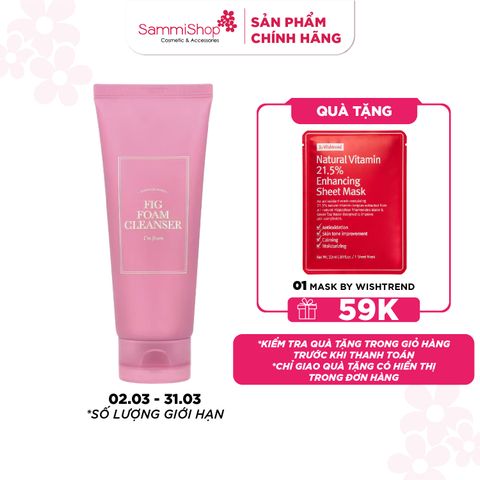 I'm From Sữa rửa mặt Fig Foam Cleanser 150ml