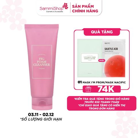I'm From Sữa rửa mặt Fig Foam Cleanser 150ml