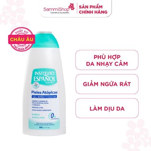 Instituto Español Gel tắm Pieles Atópicas Gel Baño Y Ducha 500ml