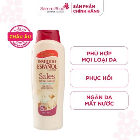 Instituto Español Gel tắm Sales Gel Crema Baño Y Ducha 1250ml