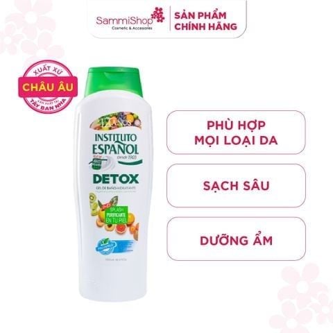 APP-WEB 01.04 - 03.05 Instituto Español Gel tắm Detox Gel De Baño Hidratante 1250ml