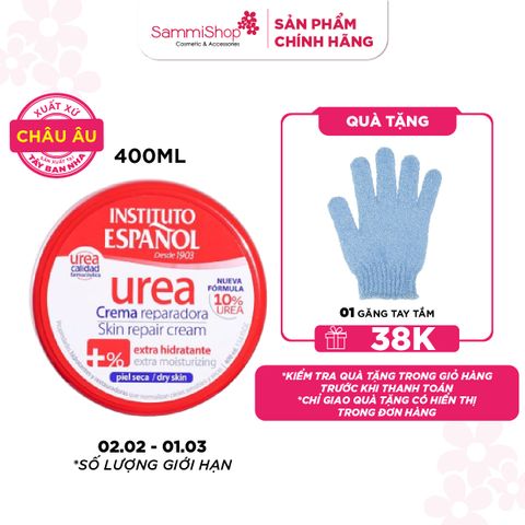 Instituto Español Kem dưỡng Urea Crema Reparadora Extra Hidratante