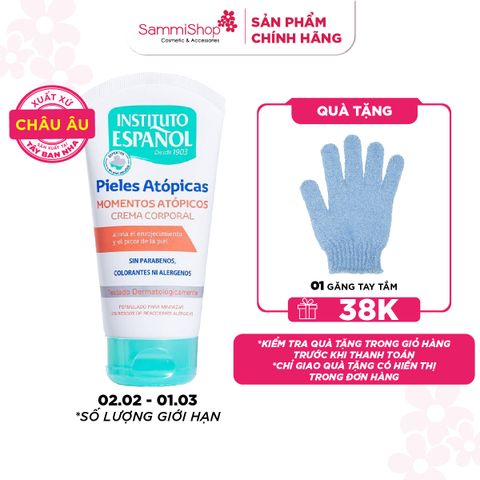 Instituto Español Kem dưỡng Pieles Atópicas Momentos Atópicos Crema Corporal 150ml