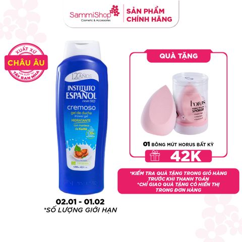 Instituto Español Gel tắm Cremoso Gel De Ducha 1250ml