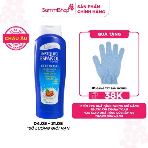 Instituto Español Gel tắm Cremoso Gel De Ducha 1250ml