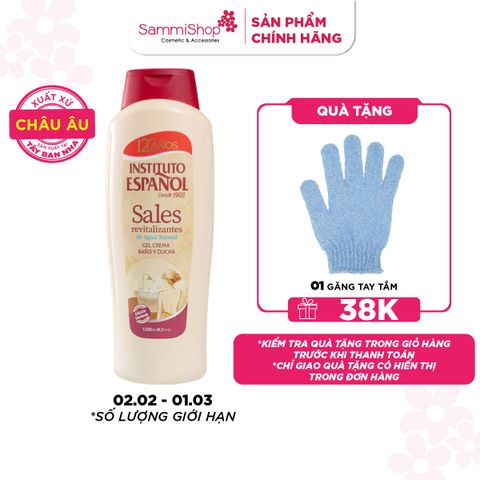 Instituto Español Gel tắm Sales Gel Crema Baño Y Ducha 1250ml