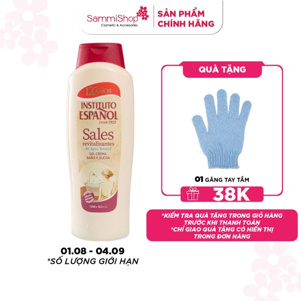 Instituto Español Gel tắm Sales Gel Crema Baño Y Ducha 1250ml