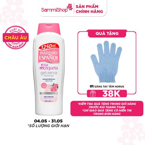Instituto Español Gel tắm Rosa Mosqueta Gel Crema 1250ml