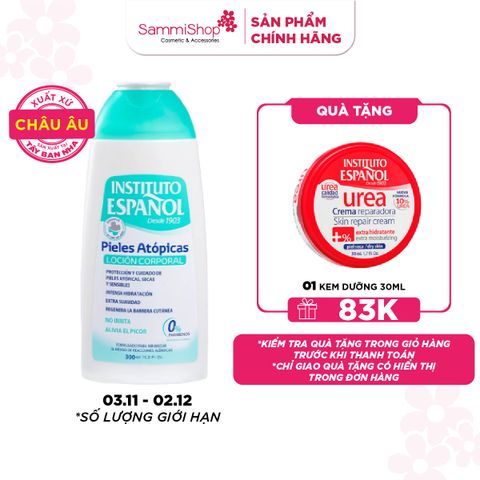 Instituto Español Sữa dưỡng Pieles Atópicas Loción Corporal 300ml