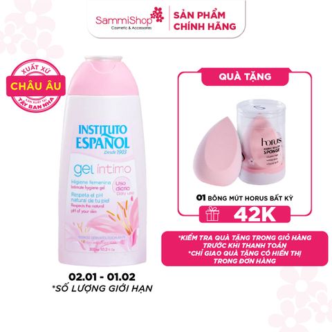 Instituto Español Dung dịch vệ sinh Gel Íntimo 300ml
