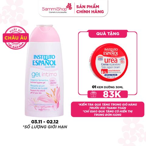 Instituto Español Dung dịch vệ sinh Gel Íntimo 300ml