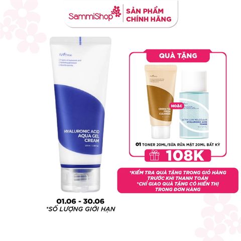 Isntree Kem Dưỡng Hyaluronic Acid Aqua Gel Cream 100ml