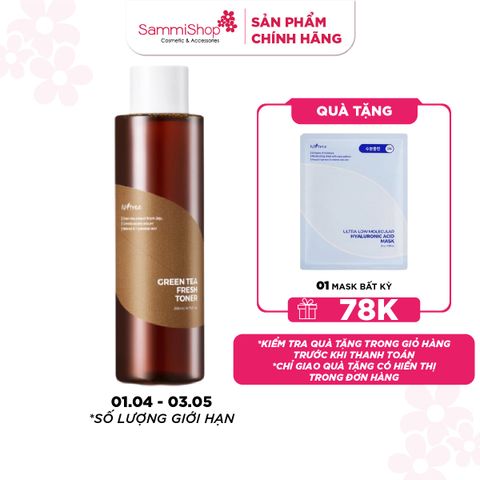 Isntree Nước Hoa Hồng Green Tea Fresh Toner 200ml