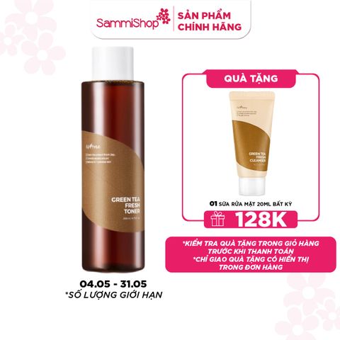 Isntree Nước Hoa Hồng Green Tea Fresh Toner 200ml