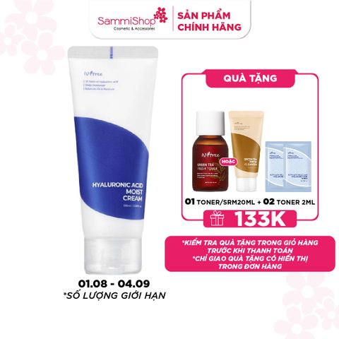 Isntree Kem Dưỡng Hyaluronic Acid Moist Cream 100ml