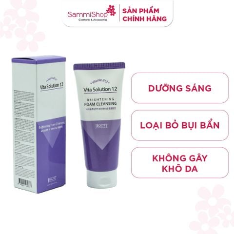 Jigott Gel tẩy tế bào chết Vita Solution 12 Brightening Peeling Gel 180ml