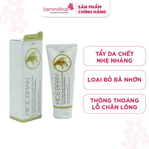 Jigott Gel Tẩy Tế Bào Chết Chiết Xuất Gạo Premium Facial Rice Bran Peeling Gel 180ml