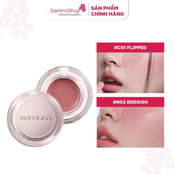 Judydoll Son dưỡng và Phấn má Watery Multimuse Color Balm