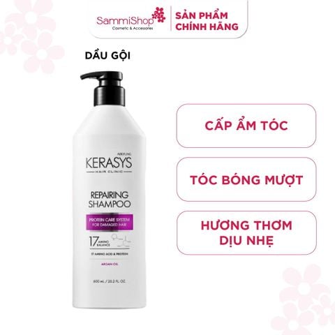 Kerasys Dầu gội Repairing Shampoo 600ml