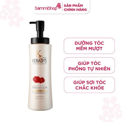 Aekyung Kerasys Dầu gội Premium Red Camellia EX Volumizing Repair Shampoo 600ml