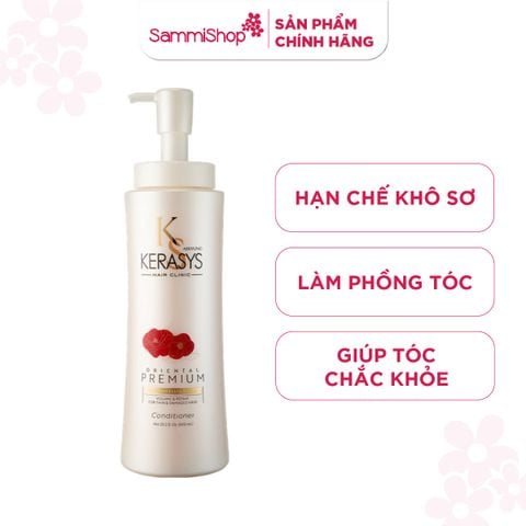 Aekyung Kerasys Dầu xả Oriental Premium Red Camellia EX Volumizing Repair Conditioner 600ml