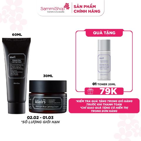 Dear, Klairs Kem dưỡng Midnight Blue Calming Cream