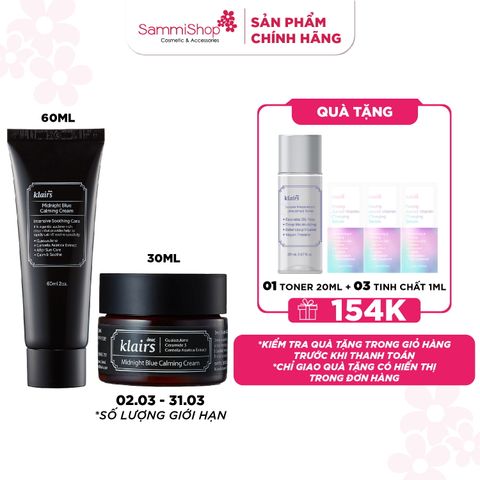 Dear, Klairs Kem dưỡng Midnight Blue Calming Cream