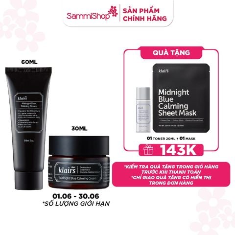 Dear, Klairs Kem dưỡng Midnight Blue Calming Cream
