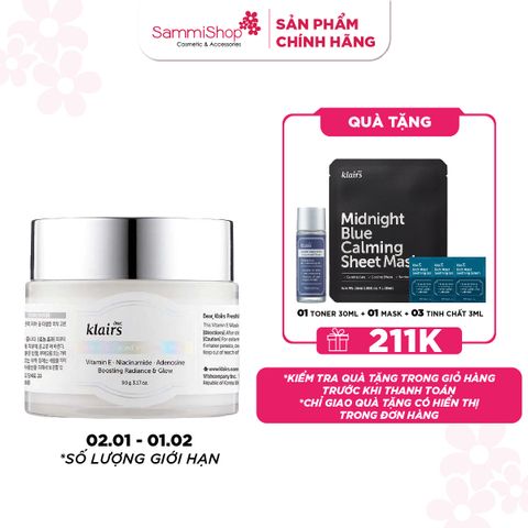 APP+WEB 02.01 - 01.02 Dear, Klairs Mặt nạ Freshly Juiced Vitamin E Mask 90g