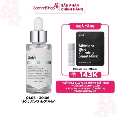 Dear, Klairs Tinh chất Freshly Juiced Vitamin Drop 35mL