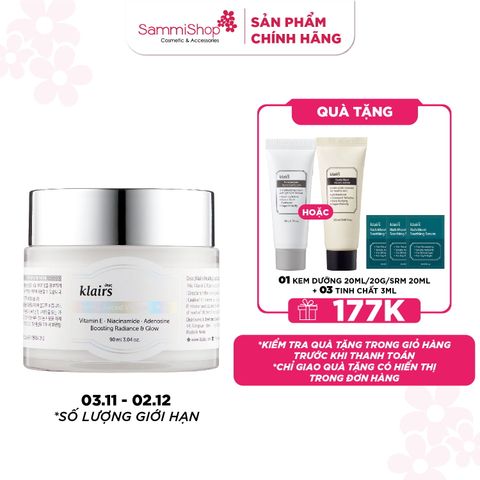 Dear, Klairs Mặt nạ Freshly Juiced Vitamin E Mask 90g