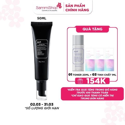Dear, Klairs Kem dưỡng da Midnight Blue Clearing Water Cream 50g