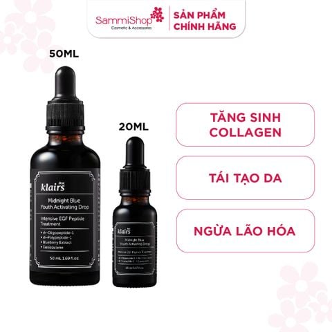 Dear, Klairs Tinh chất Midnight Blue Youth Activating Drop