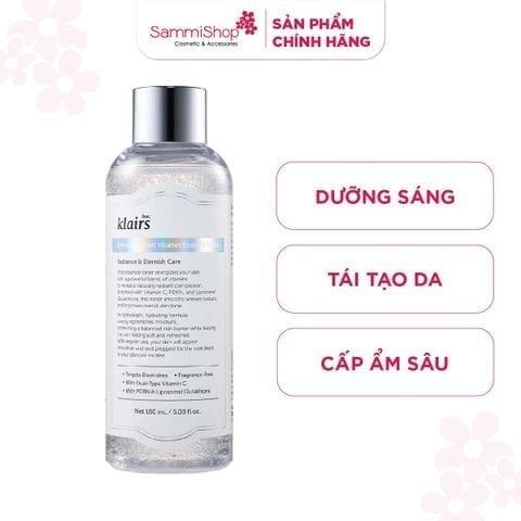 APP-WEB 01.04 - 03.05 Dear, Klairs Nước hoa hồng Freshly Juiced Vitamin Essence Toner 180ml