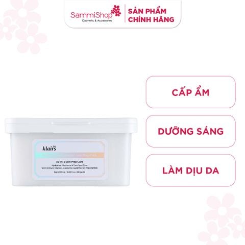 Dear, Klairs Mặt nạ giấy Freshly Vitamin Skin Prep Pads 290ml