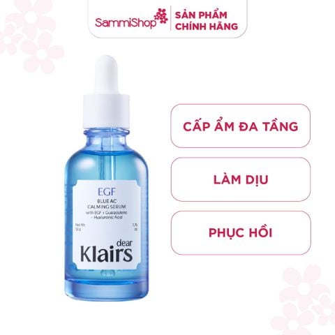 Dear Klairs Tinh chất EGF Blue AC Calming Serum 50g