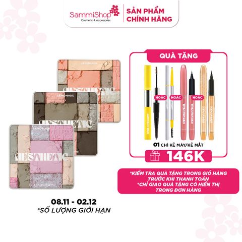 M1T1 8.11-02.12 Lemonade bảng phấn mắt Aesthetic Multi-task Palette