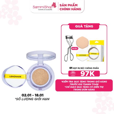 M1T1 02.01-18.01 Lemonade Phấn nước Supermatte no makeup Cushion