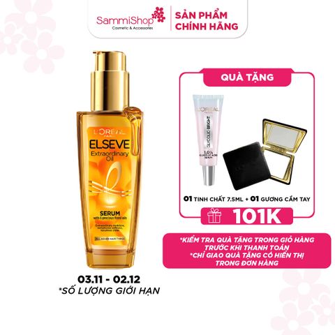 APP-WEB 03.11 - 02.12 Loreal Dầu dưỡng tóc Elsseve Extraordinary Oil 100ml