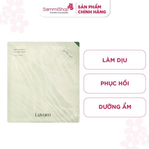 Luvum Mặt nạ Calming Repair Cica Gel Mask 33g