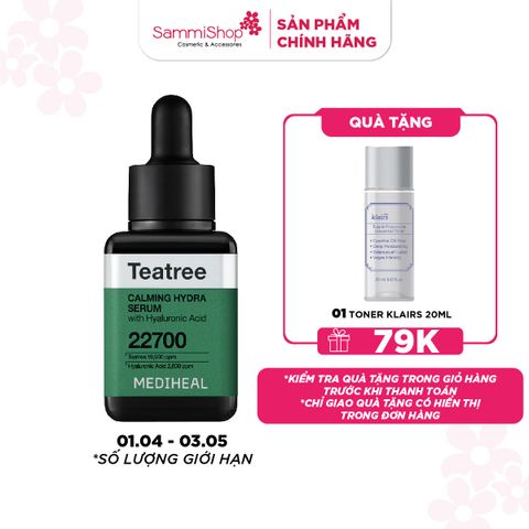 Mediheal Tinh chất Teatree Calming Hydra Serum 40ml