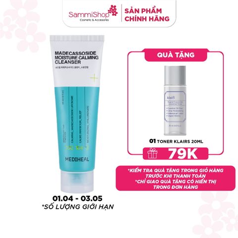 Mediheal Sữa rửa mặt Madecassoside Cleanser Moisture Calming 120ml