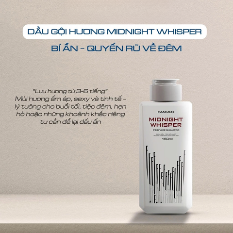 Fanmen Dầu gội nước hoa Midnight Whisper
