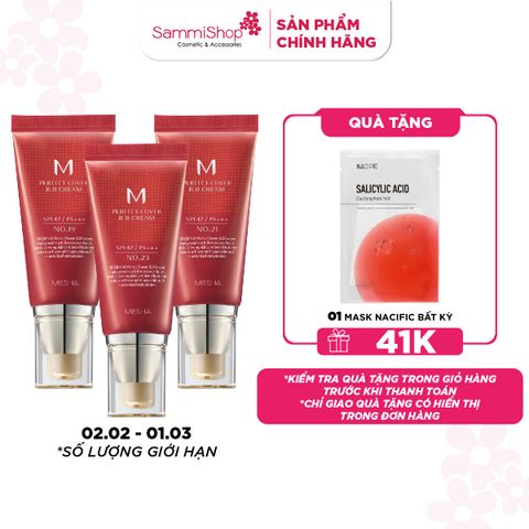 Missha Kem nền M Perfect Cover BB Cream EX SPF42 PA+++ 50ml
