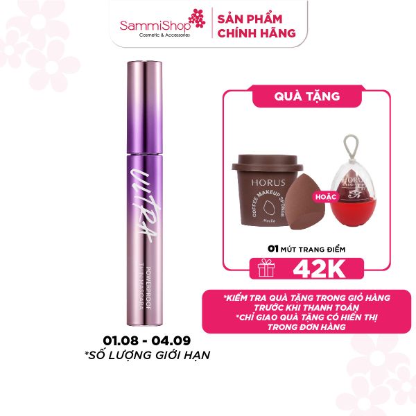 Missha Chuốt mi Ultra Powerproof Thin Mascara 9g