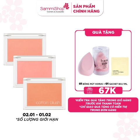 Missha Phấn má Cotton Blush 4.2g